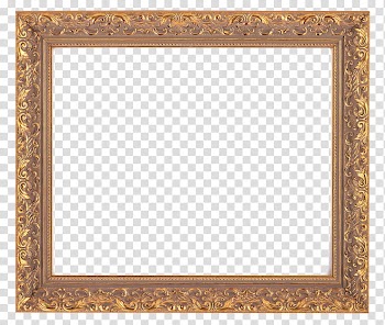 PART Element Frames Text, brown frame transparent background PNG clipart