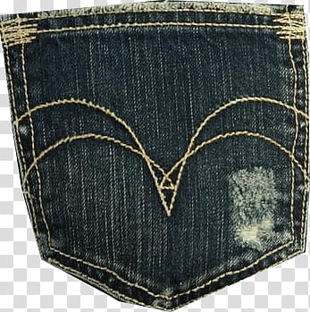 PART Element Frames Text, gray denim bottoms patch transparent background PNG clipart