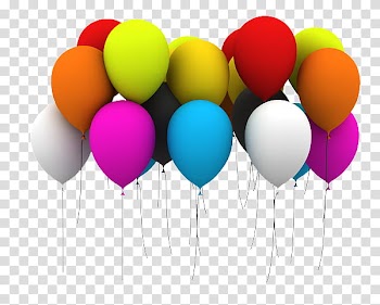PART Material, floating balloons illustration transparent background PNG clipart