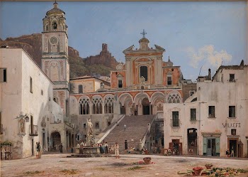 Part of the square in Amalfi | Free Photo - rawpixel