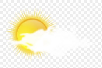 Partly sunny png sticker, transparent | Free PNG - rawpixel