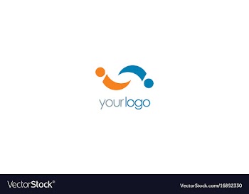  					Partner circle logo vector image														