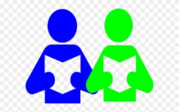 Partnership Math Partner Work Clipart Clip Art Library - Read To A Partner