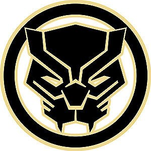 PartsComUSA: "Sticker - Marvel - Black Panther - Icon Logo 3.5 ...