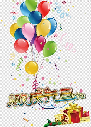 Party Balloon Birthday Confetti , Balloon Creative transparent background PNG clipart