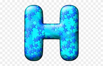 Party Balloon Cool Letter H - Letter H Balloon Design