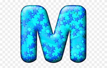 Party Balloon Cool Letter M - Cool Letter M