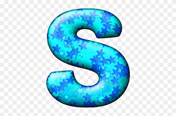 Party Balloon Cool Letter S - Party Balloon Cool Letter S