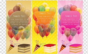 Party Balloon Euclidean , Watercolor balloon cake transparent background PNG clipart