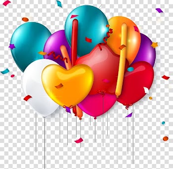 Party balloon illustration, Wedding invitation Birthday Greeting card Balloon Wish, Birthday Balloons transparent background PNG clipart