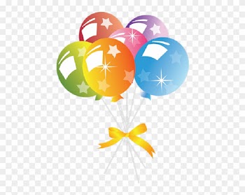 Party Balloons Cartoon Clip Art Images - Birthday Balloons No Background