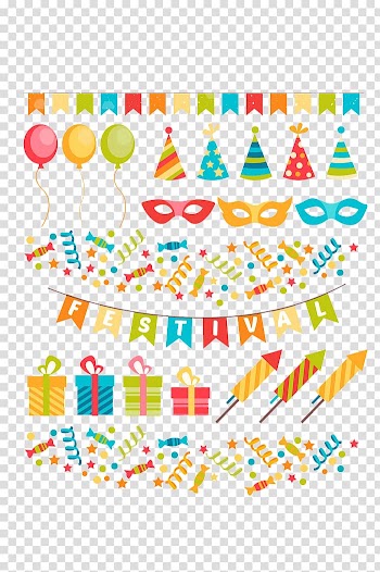 Party Birthday , Birthday party posters birthday material transparent background PNG clipart