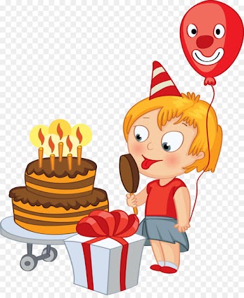 Party Birthday Drawing Illustration - happy birthday vector 