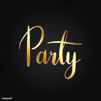 Party celebration typography style vector | Free stock vector - 517839