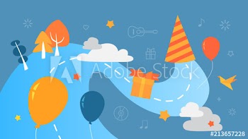 Party concept illustration