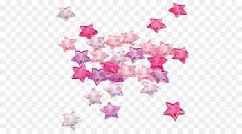 Party Confetti Bxf8rnefxf8dselsdag Color - Pink Little Star 