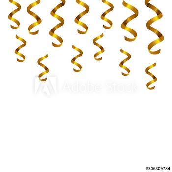 party confetti golden design