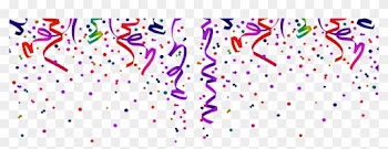 Party Decoration - Confetti Background Png