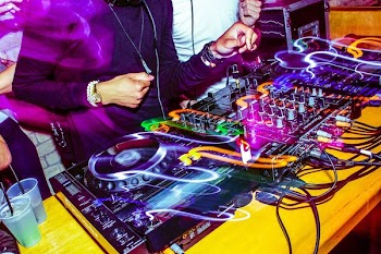 Party DJ In Action