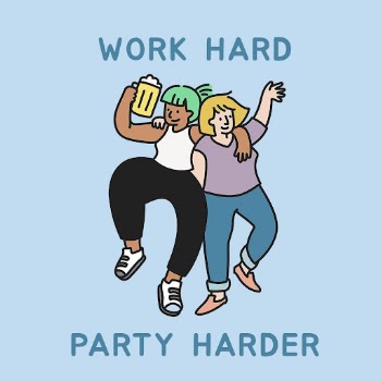 Party doodle Instagram post template, | Free PSD Template - rawpixel