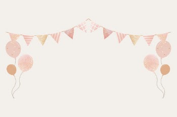 Party flag, balloons, collage element, | Free PSD - rawpixel