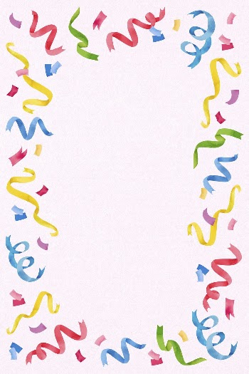 Party frame background, colorful ribbon | Free Photo - rawpixel