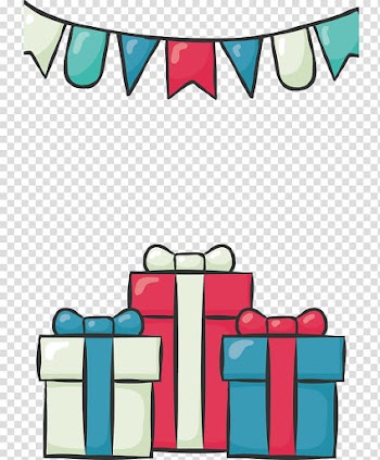 Party Gift Birthday , Gift pile birthday party transparent background PNG clipart