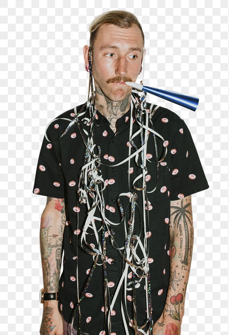 Party guy png sticker, transparent | Free PNG - rawpixel