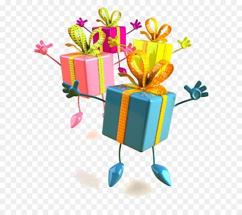 Party Happy Birthday to You Name day E-card - Creative gift 3D Happy People 