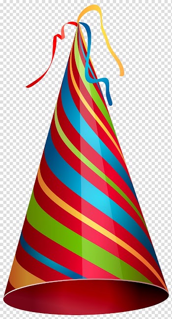 Party hat Birthday , Parasol transparent background PNG clipart