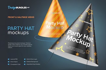 Party Hat Mockups