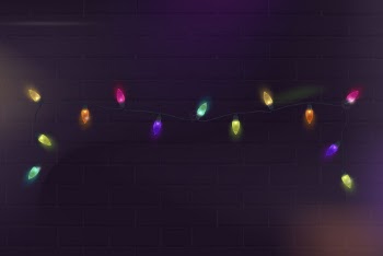 Party lights collage element, colorful | Free PSD - rawpixel