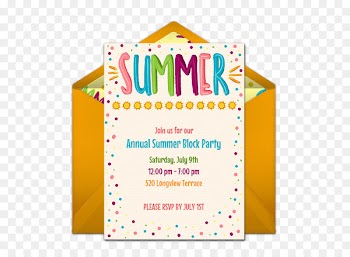 Party Paper Birthday Wedding invitation Barbecue grill - party 