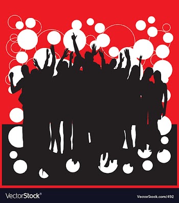 Party people vector image