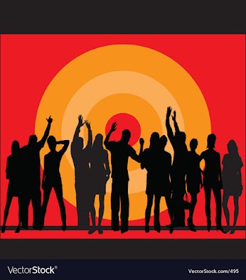 Party people vector image