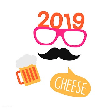 Party photo booth props vector | Free stock vector - 537568