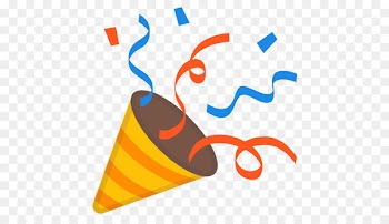 Party popper Emoji Confetti kids bubble - fitness app 