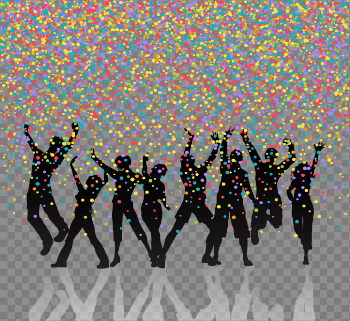 Party Stock photography Silhouette Dance - Party scene background ...