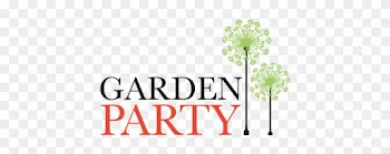 Party Word Clipart - Garden Party Logo