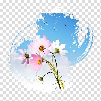 Pasa民宿 Autumn Bed and breakfast, Ink Flowers transparent background PNG clipart