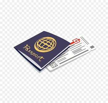 Passport Boarding pass - Vector Passport 