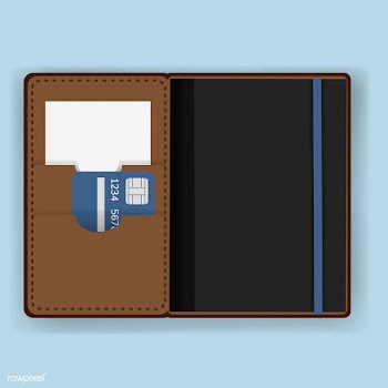Passport holder cover equipment vector | Free stock vector - 389869