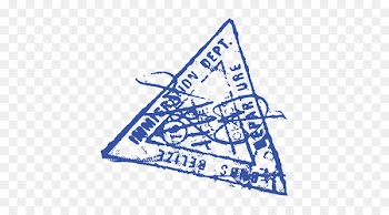 Passport stamp Postage Stamps Rubber stamp Mail - passport 