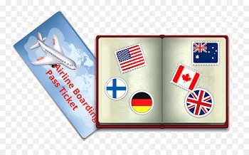 Passport stamp Royalty-free German passport - Visa picture 