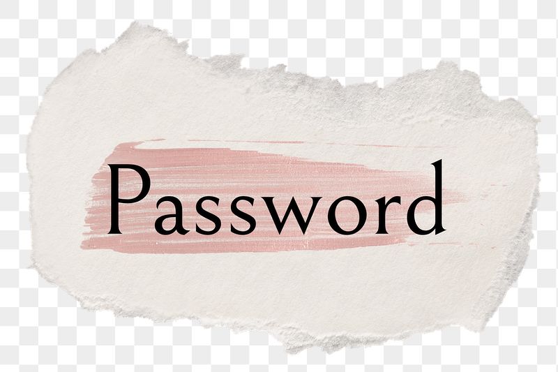 Password png word sticker typography, | Free PNG - rawpixel