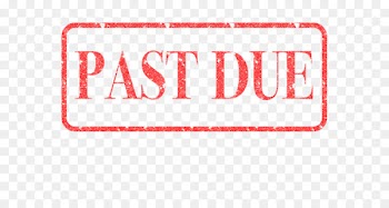 Past Due Stamp Musical theatre Logo Brand - past stamps 