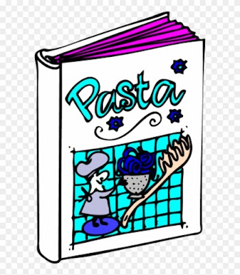 Pasta Book Italian Cooking - Italian Food Clip Art