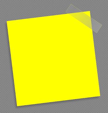 Paste Note PNG Transparent Image - PngPix