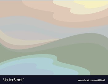 pastel abstract landscape