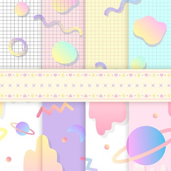 Pastel backgrounds for blogs vectors | Free stock vector - 512874